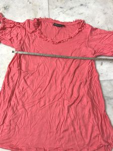 Girl’s Pretty Coral  Top