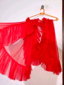 🎀Vibrant Red Lehenga Choli Set🎀