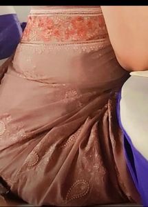 Saree Mauve Color