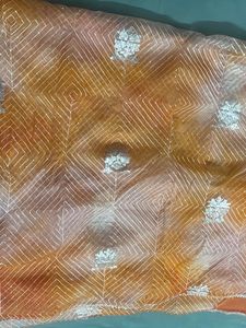 Beautiful Orange Saree