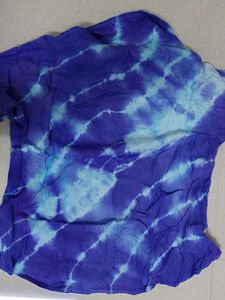Handmade tie dye cotton shirt