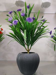 Artificial Orange Flower Plant