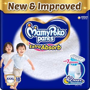 MamyPoko Pants Diapers XXXL 18 pant