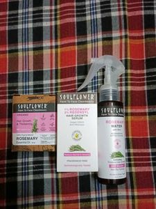 Soulflower Rosemary Hair Growth Trio