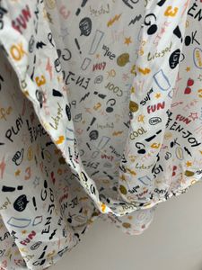 Fun Graphic Print Button-Down Shirt