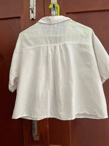 Linen Blend Short Sleeve Shirt