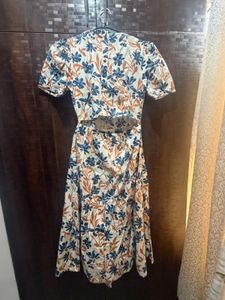 Floral Print Midi Dress