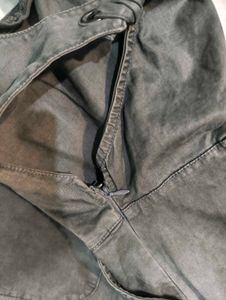 Stretch denim overall