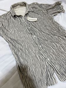Deverge Striped Shirt - New with Tags