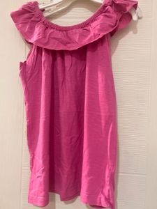 SHOPPER STOP Pink Ruffle Top