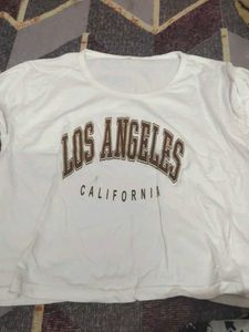 White Los Angeles Graphic T-Shirt