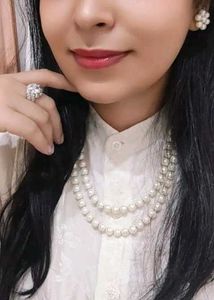 Double Layer Pearl necklace