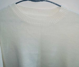 Winter Top Knit  Striped Rib