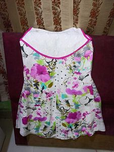 Chic Floral &amp; Patchwork Top SET OF 2