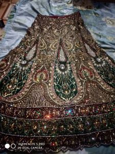 Brindal Lehenga Beautiful Colour