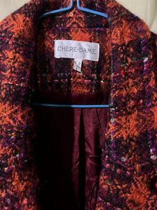 Vintage Plaid Blazer