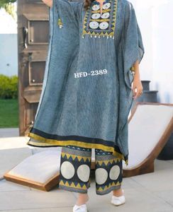 Kaftan Kurta with Pants Set