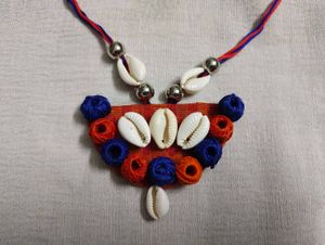 Handmade Seashell Necklace &amp; Earrings Set
