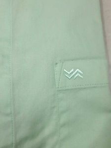 Men's Light Green Formals Shirt