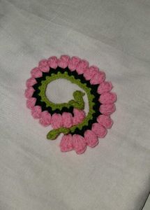 Handmade Crocheted Flower hair accessories