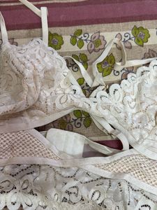Lace Bralette with Strappy Detail
