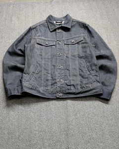 Men's Crop Denim Jacket