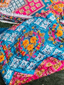 Women's Printed Kurta Set with Dupatta