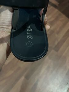 Everyday wear Stylish Black Thong Sandals