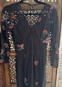 New Limited Editon Forever21 Lace Net Maxi Dress
