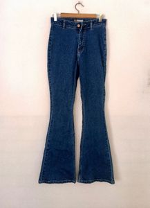 Off duty Flare Blue Denim Jeans