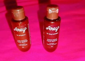 Arey Face Serums - Acne Control & Deep Hydration