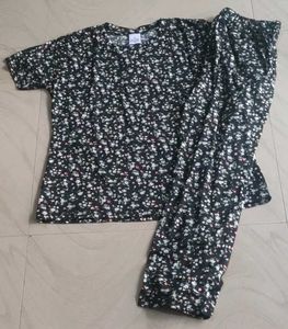 Floral Print Pyjama Set