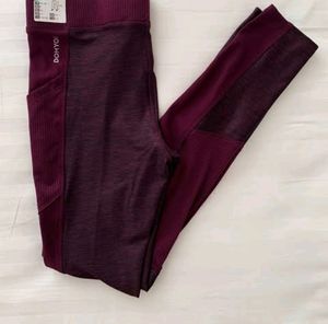 orginal Decathlon Sports pant 28-30size purple colour brand decathlon