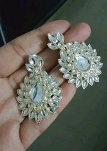 Kundan Necklace with Earrings