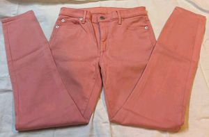 GAP 1969 Mid rise baby pink formal trousers