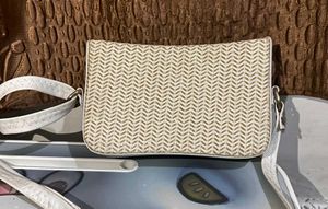 Sparkly Chevron Crossbody Bag