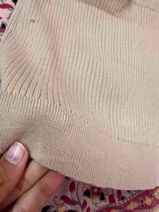 Ribbed Chain Strap Tank Top