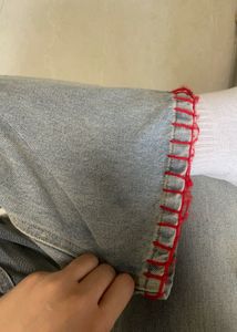 Unique Crocheted Jeans