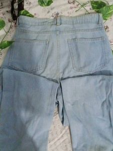 Light Wash Wide Leg Jeans