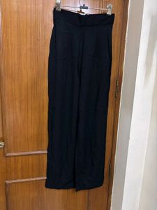 Flowy Black Palazzo Pants