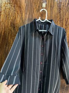34 bust black shirt dress women’s