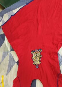 50%off Red ♥️ Anarkali Flare  Cotton Kurta Churida