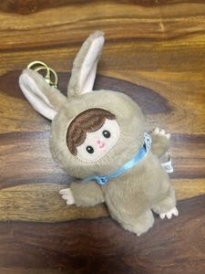 Cute Bunny Plush Keychain