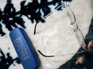 Retro Hexagon Silver Glasses