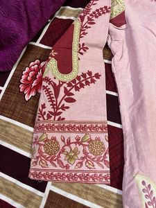 Elegant Pink Kurta Set with Dupatta