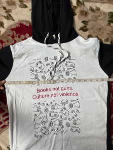 Black And White Hoodie (women’s)