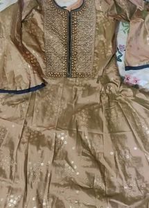 Exquisite Embroidered full length gown for women