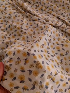 Floral Ruched Pinafore Dress | Sunshine Print