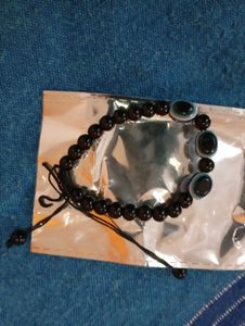 3 Evil Eye and 2 Beaded Bracelets
