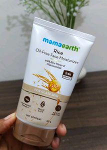 Mamaearth Rice Face Wash &amp; Moisturizer Set